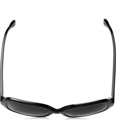 Women's EL220 Square Sunglasses, 55 mm Black Smoke Gradient $20.60 Square