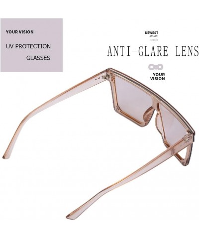 6979 Sunglasses for Women UV Protection Fashion Vintage Classic Mirrored Sun glasses Champagne No.9 $13.05 Rectangular