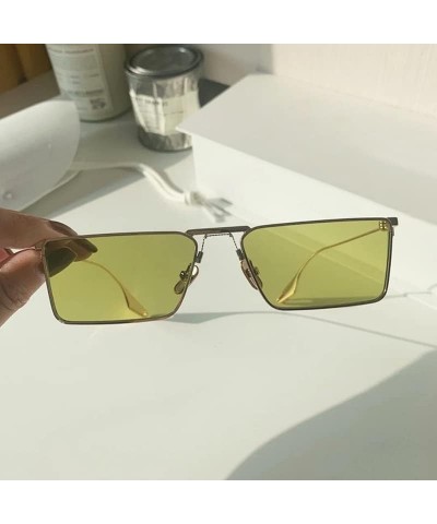 Small Frame Box Men and Women Sunglasses Retro Steampunk Style Sunglasses (Color : 5, Size : 1) 1 6 $9.70 Designer