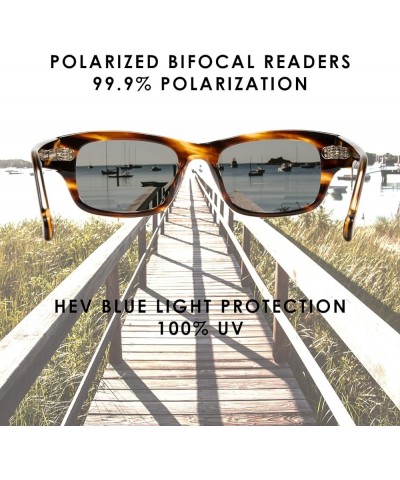 eyeOs Model ELLINGTON HD Polarized Bifocal Reading Glasses Matte Zircote (Mzr) $70.20 Rectangular