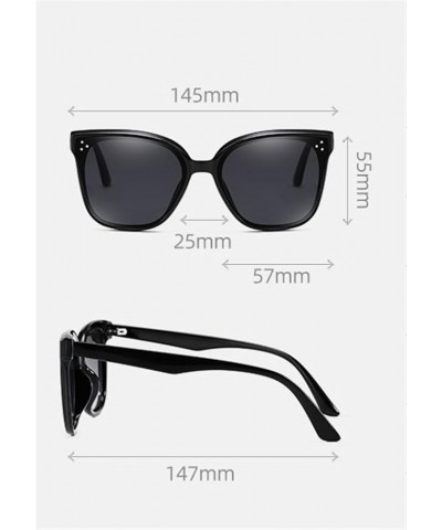 Women's Fashion Large Frame Sunglasses Outdoor Vacation Decorative Sunglasses (Color : C, Size : 1) 1 C $24.45 Designer