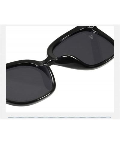 Women's Fashion Large Frame Sunglasses Outdoor Vacation Decorative Sunglasses (Color : C, Size : 1) 1 C $24.45 Designer