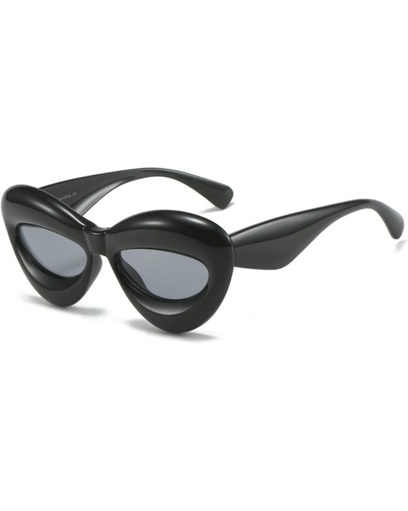 Cat Eye Fashion Sunglasses for Men and Women Vacation Beach Party Decorative Sunglasses (Color : 1, Size : 1) 1 1 $10.75 Cat Eye