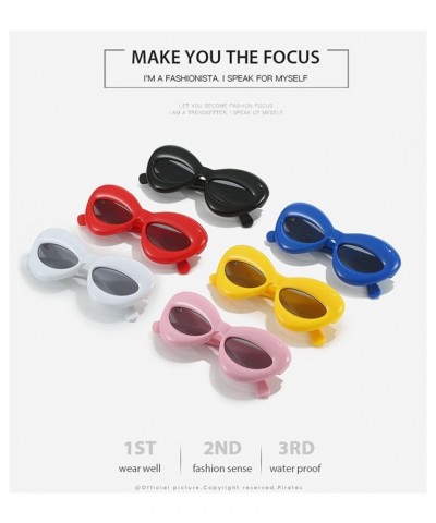 Cat Eye Fashion Sunglasses for Men and Women Vacation Beach Party Decorative Sunglasses (Color : 1, Size : 1) 1 1 $10.75 Cat Eye