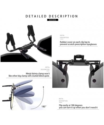 Night driving glasses Clip bundle with Sunglasses Clip-On $24.84 Designer