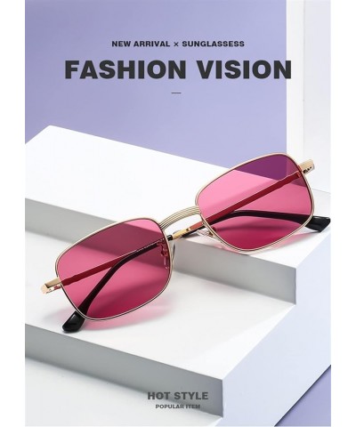 Fashion Wear Men and Women Sunglasses (Color : C, Size : Medium) Medium D $17.20 Designer