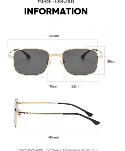 Fashion Wear Men and Women Sunglasses (Color : C, Size : Medium) Medium D $17.20 Designer