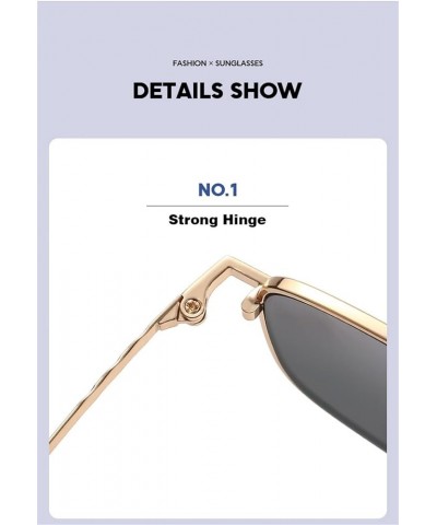 Fashion Wear Men and Women Sunglasses (Color : C, Size : Medium) Medium D $17.20 Designer