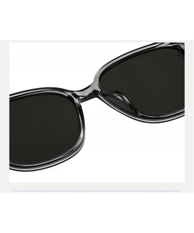 Square Frame Men's Outdoor Vacation Beach Decorative Sunglasses (Color : D, Size : 1) 1 D $15.34 Designer