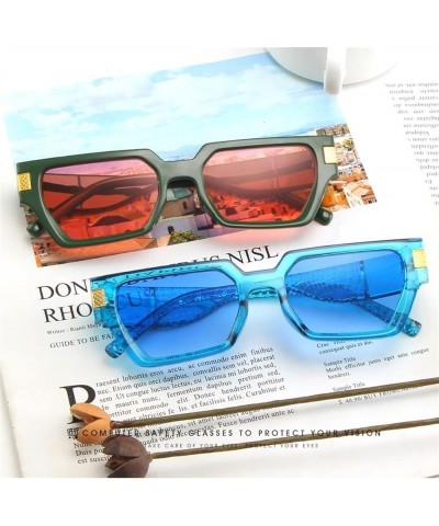 Square Small Frame Retro Outdoor Vacation Sunglasses for men and women D $22.86 Designer