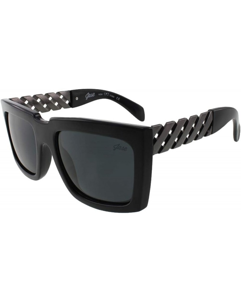 New York Casero Polarized Sunglasses Gunmetal $23.50 Square