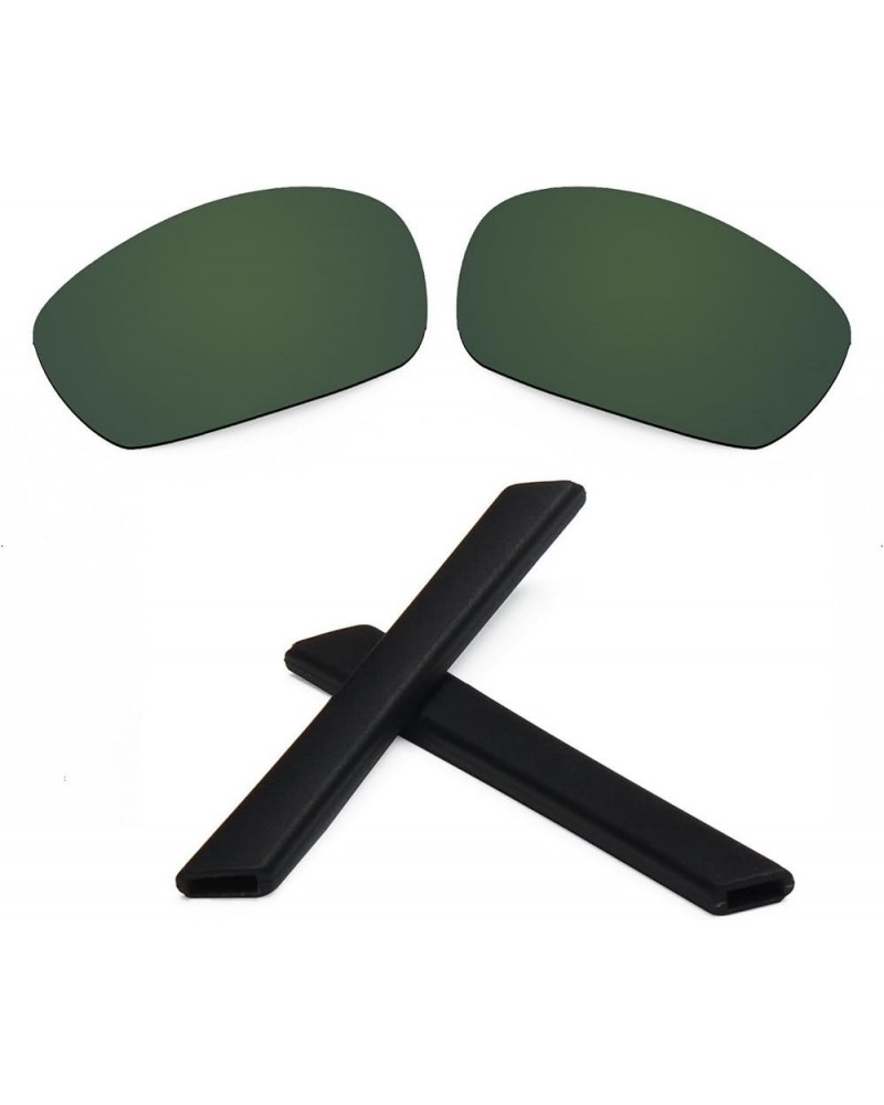 Polarized Replacement Lenses & Earsocks Rubber Kits Compatible with Oakley Jawbone Sunglasses Grey Green Polarized $11.94 Des...