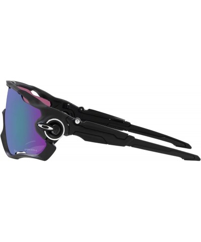 Men's OO9290 Jawbreaker Shield Sunglasses Matte Black Camo/Prizm Road Jade $92.21 Sport