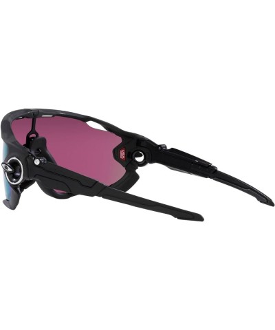 Men's OO9290 Jawbreaker Shield Sunglasses Matte Black Camo/Prizm Road Jade $92.21 Sport