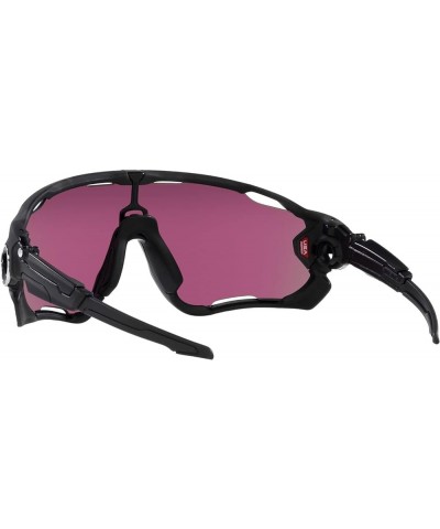 Men's OO9290 Jawbreaker Shield Sunglasses Matte Black Camo/Prizm Road Jade $92.21 Sport