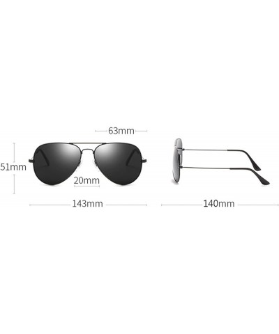 Metal Male Outdoor Sun Shading Sunglasses Street Vacation Driver (Color : N, Size : Medium) Medium C $18.44 Designer