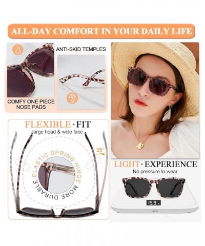 Reader Sunglasses for Women 0.50 0.75 1.00 1.25 1.50 1.75 2.00 2.25 2.50 2.75 3.00 3.25 3.50 3.75 4.00 (Leopard, 175) A-leopa...