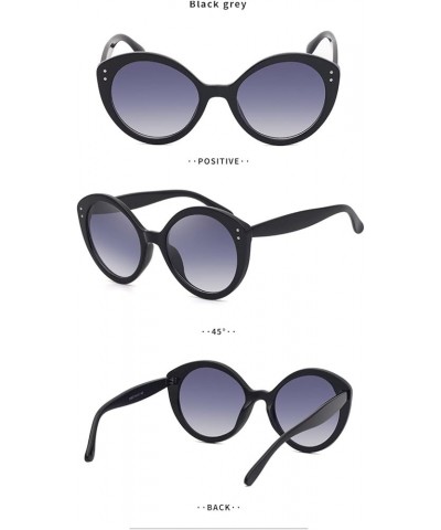 Fashion Cat Eye Women Sunglasses Outdoor Vacation Sun Shade Beach (Color : A, Size : Medium) Medium A $20.21 Designer