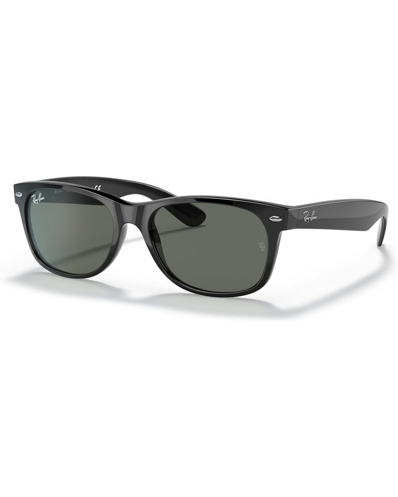 RB2132 New Wayfarer Mirrored Sunglasses Black Grey $80.95 Goggle