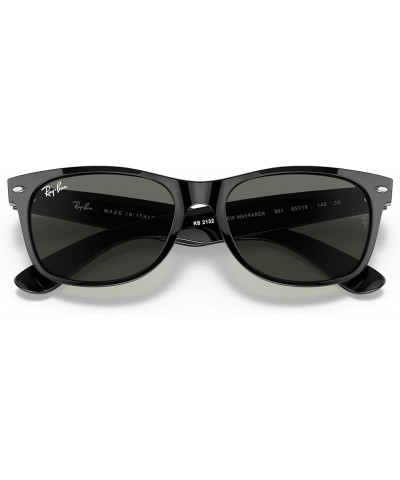 RB2132 New Wayfarer Mirrored Sunglasses Black Grey $80.95 Goggle