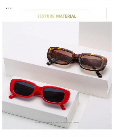 Men and Women Small Frame Sunglasses Fashion Square Decorative Outdoor Sunglasses (Color : 18, Size : 1) 1 11 $10.99 Designer