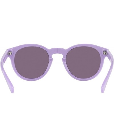 Men's Ph4184 Round Sunglasses Shiny Sky Lavender/Violet $34.34 Round