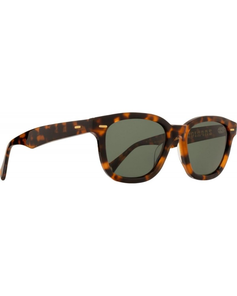 Ð Myles Ð Unisex Classic Square Sunglasses UV Protection - Huru/Green Polarized Lens (Size 53 MM) $34.39 Square