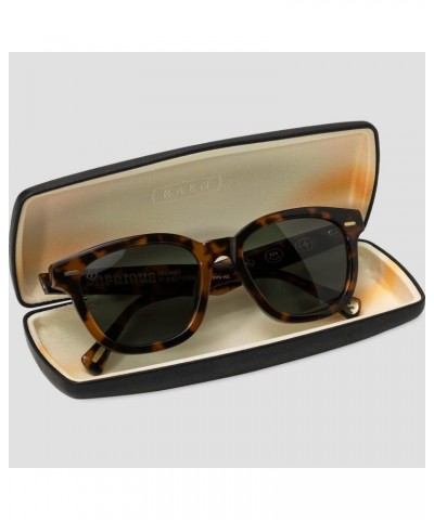 Ð Myles Ð Unisex Classic Square Sunglasses UV Protection - Huru/Green Polarized Lens (Size 53 MM) $34.39 Square