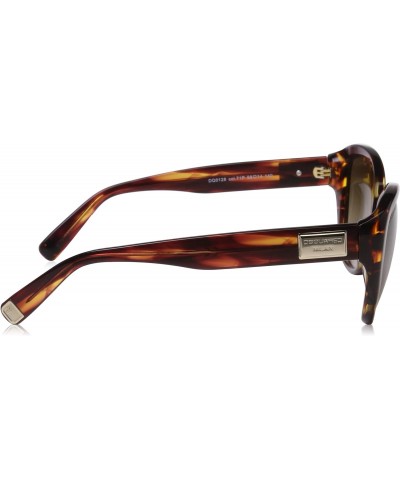 Dsquared DQ0128/S 71P Havana Cat Eye Sunglasses $28.60 Cat Eye