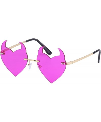 Men and Women Party Weird Sunglasses Halloween Decorative Sunglasses (Color : G, Size : 1) 1 E $15.33 Designer