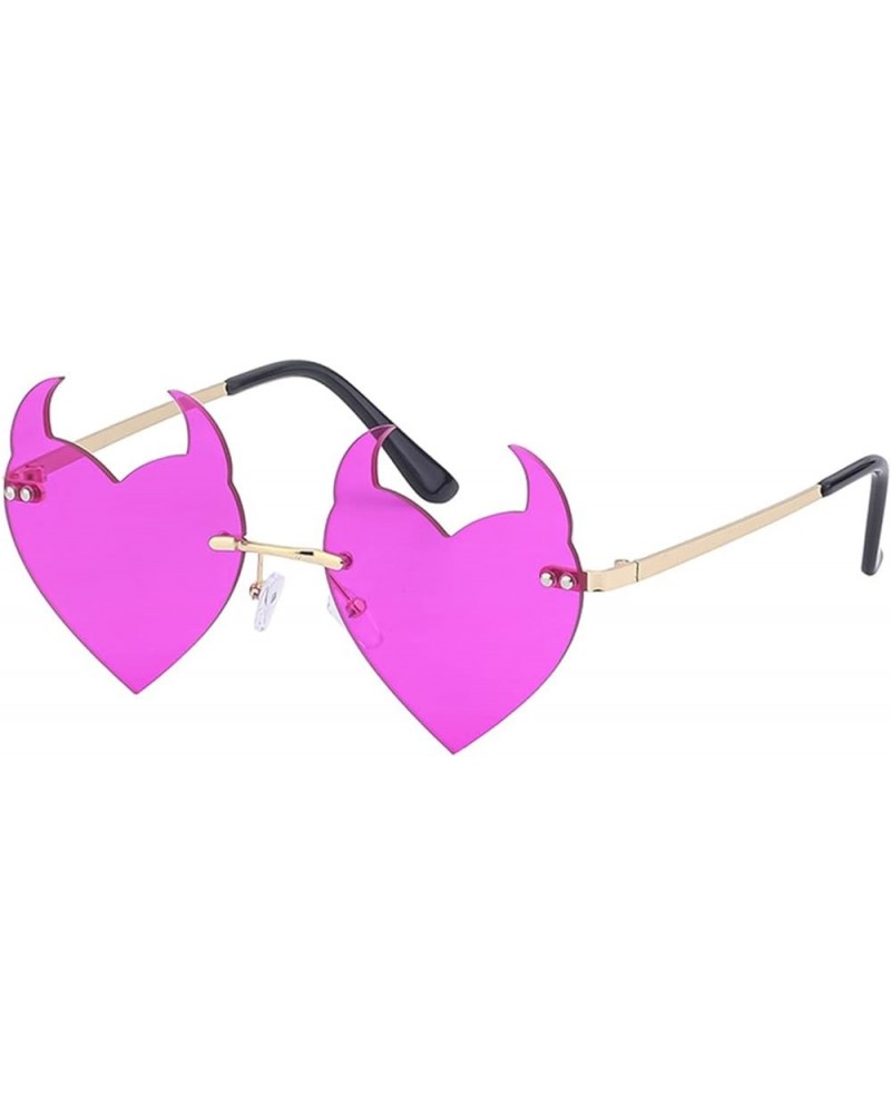 Men and Women Party Weird Sunglasses Halloween Decorative Sunglasses (Color : G, Size : 1) 1 E $15.33 Designer