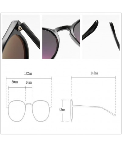 Classic Polarized Sunglasses for Women Men Fashion Sports Wrap Around Sun Glasses Large Frame Retro 70s Sunglasses Grey $12.8...