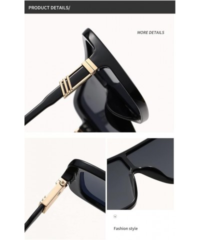 Large Frame Men and Women Shading Sunglasses Outdoor Vacation Decoration (Color : E, Size : Medium) Medium G $16.63 Designer