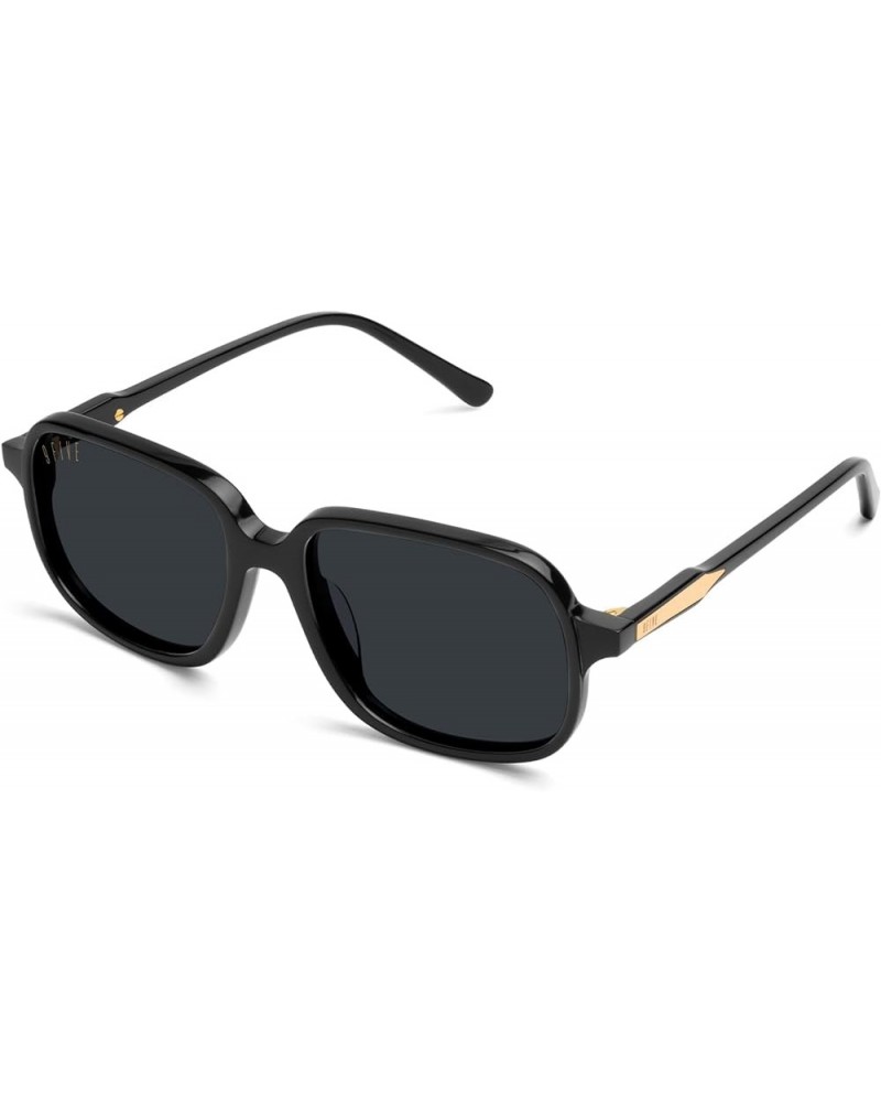 Fronts Black & 24K Gold Sunglasses Casual $31.86 Designer