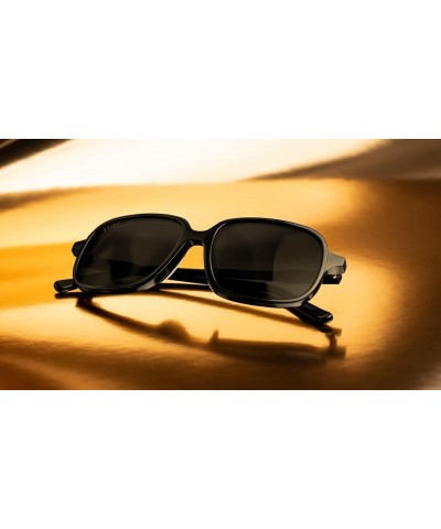 Fronts Black & 24K Gold Sunglasses Casual $31.86 Designer