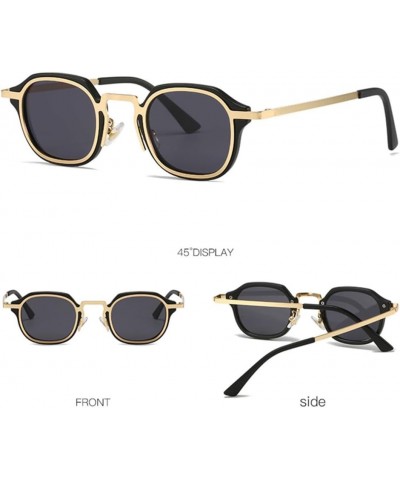 Men Round Sunglasses Women Metal Frame UV400 Sun Glasses Men's Female Eyewear Female Metal Frame 2 $17.22 Rectangular