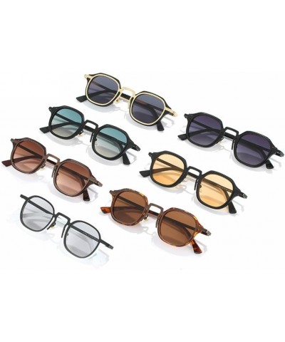 Men Round Sunglasses Women Metal Frame UV400 Sun Glasses Men's Female Eyewear Female Metal Frame 2 $17.22 Rectangular