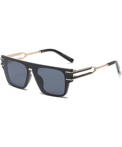 Fashion Men and Women Sunglasses Outdoor Holiday Street Shooting Decorative Sunglasses (Color : B, Size : 1) 1 F $16.38 Designer