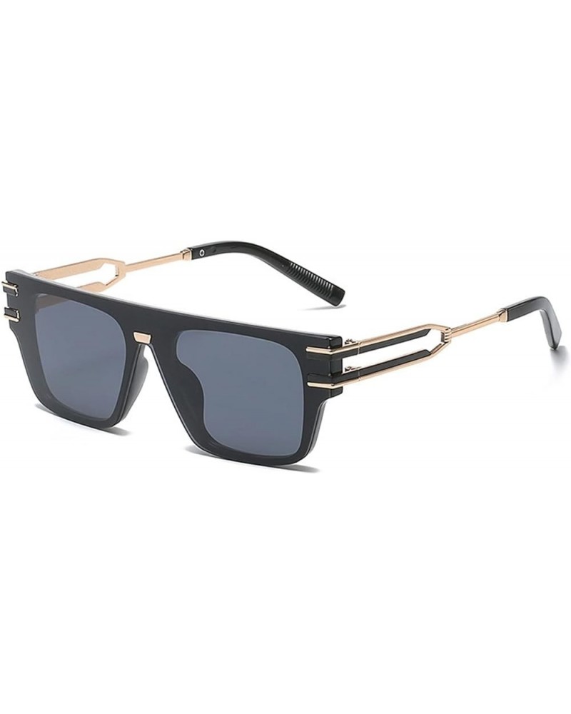 Fashion Men and Women Sunglasses Outdoor Holiday Street Shooting Decorative Sunglasses (Color : B, Size : 1) 1 F $16.38 Designer