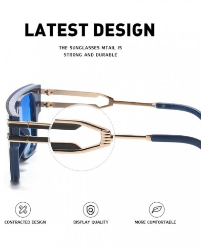 Fashion Men and Women Sunglasses Outdoor Holiday Street Shooting Decorative Sunglasses (Color : B, Size : 1) 1 F $16.38 Designer