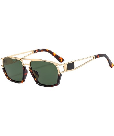 Retro Hollow Hip Hop Punk Sunglasses for Men and Women Outdoor (Color : E, Size : 1) 1 B $15.00 Designer