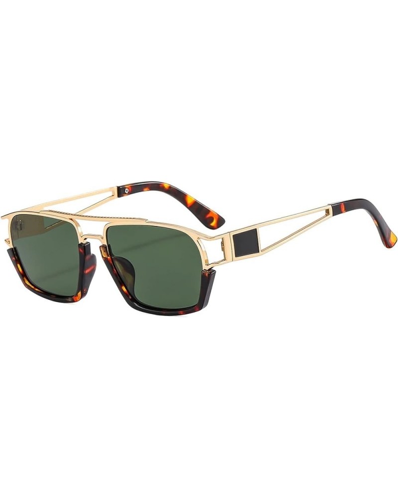 Retro Hollow Hip Hop Punk Sunglasses for Men and Women Outdoor (Color : E, Size : 1) 1 B $15.00 Designer