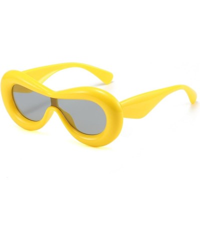 Fashion Large Frame Men and Women Sunglasses Vacation Beach Party Decorative Sunglasses (Color : 2, Size : 1) 1 4 $10.91 Desi...