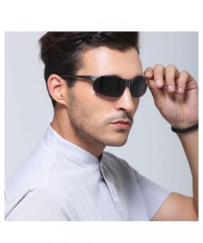 Polarized Sunglasses for Men Fishing Outdoor Sunshade Driving (Color : B, Size : Medium) Medium B $16.19 Designer