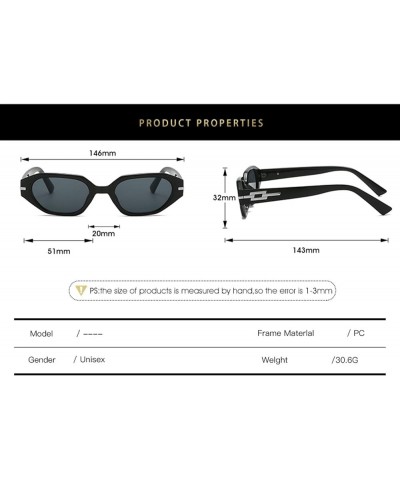 Fashion Small Frame Men and Women Sunglasses Outdoor Vacation Sports Sunglasses (Color : B, Size : 1) 1 C $13.91 Sport