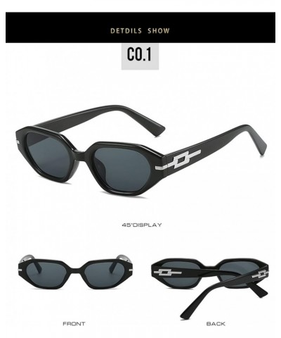 Fashion Small Frame Men and Women Sunglasses Outdoor Vacation Sports Sunglasses (Color : B, Size : 1) 1 C $13.91 Sport