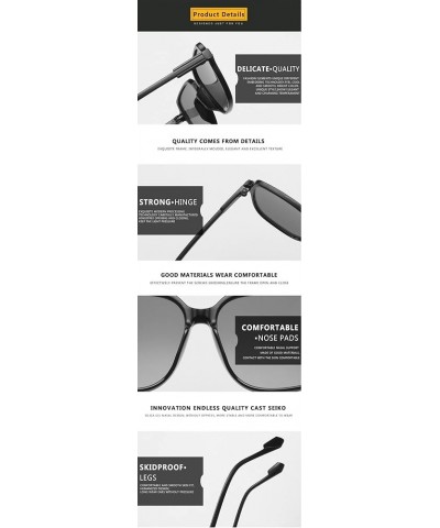 Large Frame Fashionable Photo Party Decorative Sunglasses for Men and Women (Color : B, Size : 1) 1 F $13.61 Designer