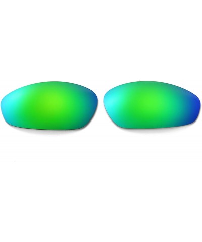 Emerald Mirror Coated Polarized Replacement Lenses for Oakley Whisker Sunglasses $6.82 Square