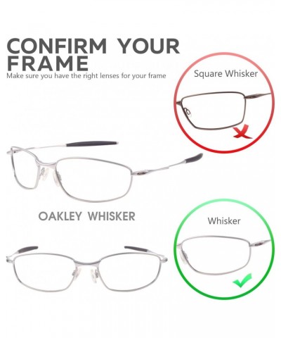 Emerald Mirror Coated Polarized Replacement Lenses for Oakley Whisker Sunglasses $6.82 Square