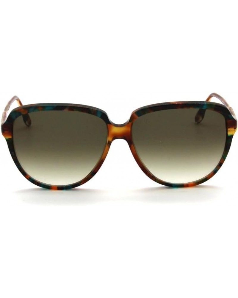 Sunglasses VB 618 S 224 Blonde Havana/Petrol Havana $51.92 Cat Eye